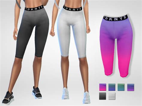 Active Multicolored Leggings The Sims 4 Catalog