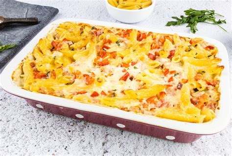 Nudelauflauf Mit Schinken Rezept