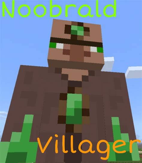 Noob Villager Minecraft Addonmod 1162054 1161002