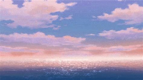 Aesthetic Anime Gifs Sunset