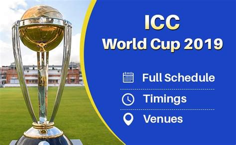 Icc Men S Cricket World Cup Tickets To Go On Sale On August Hot Sex