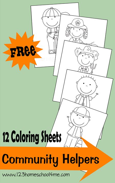 Printable munity helper coloring pages for kids for fresh community helpers coloring pages free. Coloring Sheets - Community Helpers