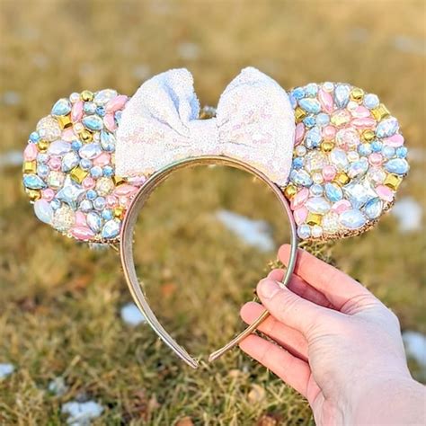 A Classy Celebration Rhinestone Mouse Ears Etsy