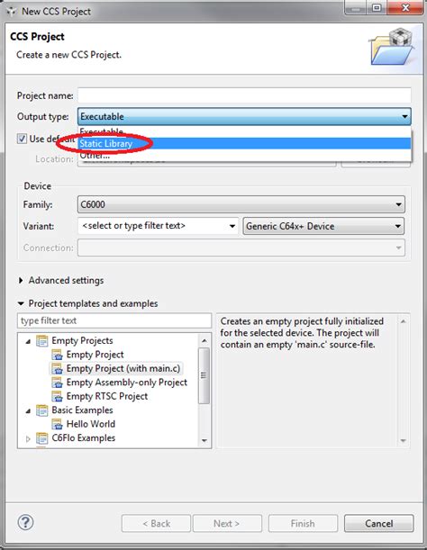 How To Generate Library Lib File Code Composer Studio Forum