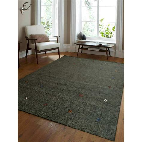 Rugsotic Carpets Hand Knotted Wool 67x910 Area Rug Contemporary