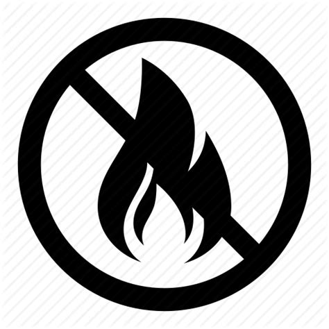 No Fire Icon 212590 Free Icons Library