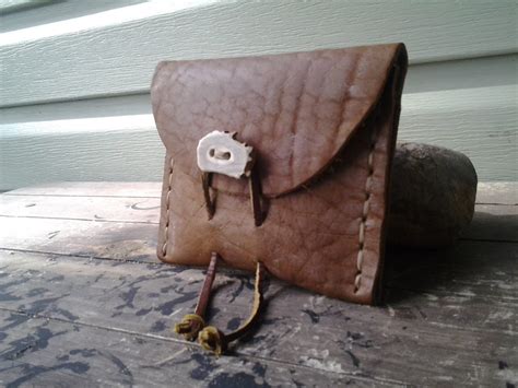 Leather Bushcraft Belt Pouch By Bearclawhandcraft On Etsy