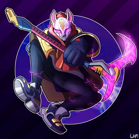 Fortnite Art On Twitter Other Works Of The Drift Skin By