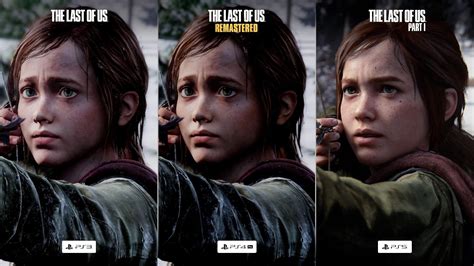 Graphics Comparison I Will Say I Like Ellies Look Of Determination That She Will Not Hesitate