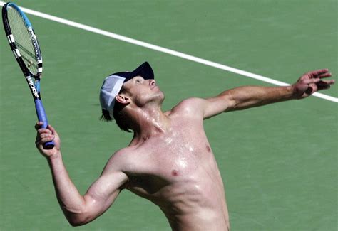 sexy men of sports shirtless men of tennis andy roddick
