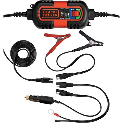 No matter if you have the black+decker battery charger or any other device, you should check its state on a regular basis. Black & Decker Battery Charger - 6V / 12V, 1.2 Amp ...