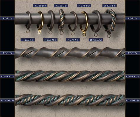 Manufacturers and suppliers from this trusted online store offer their. Wrought Iron Rods and Drapery Hardware Rings | Gaby's ...