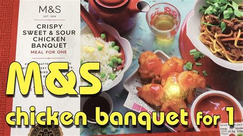 Marks and spencer plc is authorised and regulated by the financial conduct authority (register no. Marks and Spencer's Sweet and Sour Chicken Banquet for One ...