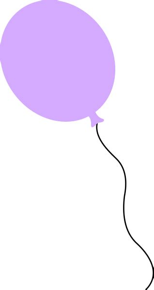 Light Purple Balloon Clip Art At Vector Clip Art Online