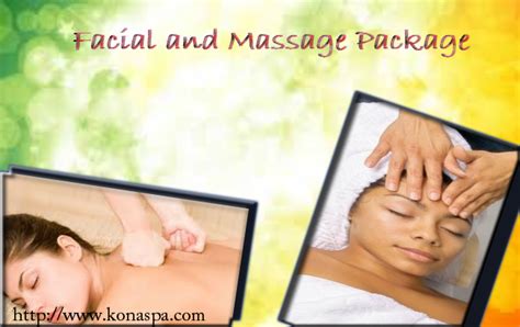 facial and massagepackage the best of both a full one hour facial of your choice with a half