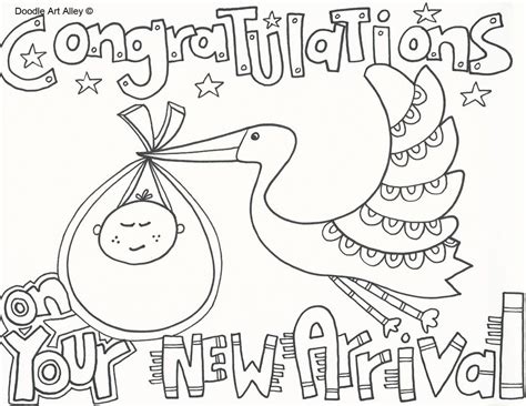 Free Printable Baby Shower Coloring Pages - Coloring Home