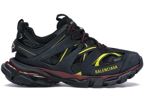 Balenciaga Track Trainers Black Bordeaux - 542023W1GB16162