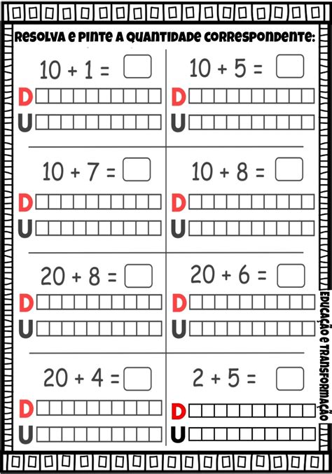 Adição Por Decomposição 3 Ano