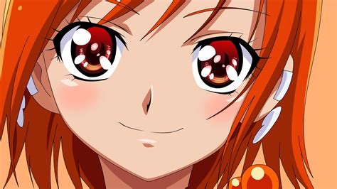 Everything is based on her beauty of course. redheads pretty cure orange eyes anime girls smile precure precure hino akane cure sunny ...