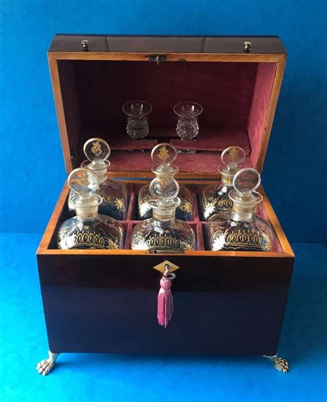 18th century 1790 mahogany dutch decanter box for sale at 1stdibs