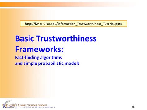 Ppt Information Trustworthiness Aaai 2013 Tutorial Powerpoint