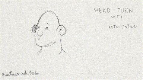 Animation Workouts — 1 5 Character Head Turn With