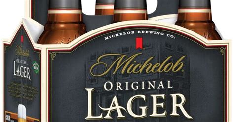 Michelob Lager Beer Michelob Original Lager Six Pack Decal Beer