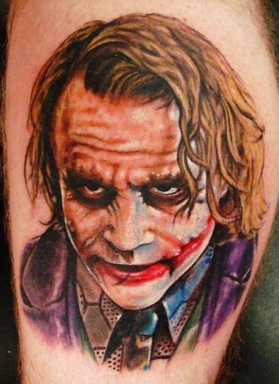 Tatouage Portrait Joker