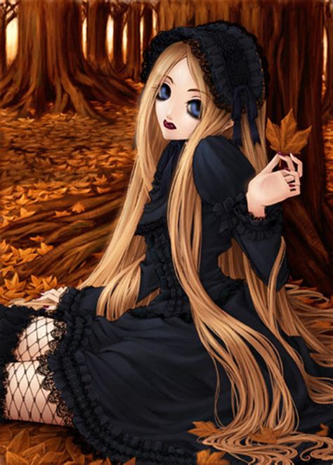 Anime Goth Girl By Mira Chan Animelover On Deviantart