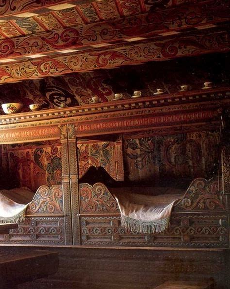 Russian Beds Folk Art Russian Interiors Russian Architecture Viking House