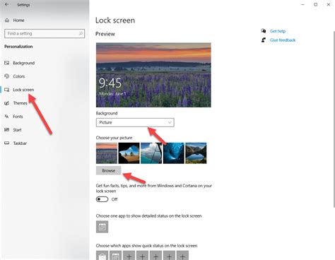 How To Change Lockscreen Wallpaper In Windows 10 Lock Screen Image