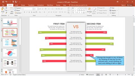 Free Powerpoint Templates Comparison Chart Printable Templates