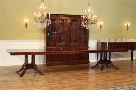 Large Mahogany Dining Table Seats 14 16 People