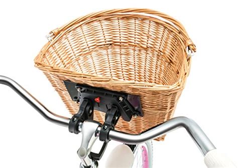 schwinn bicycle wicker basket qbicycleq
