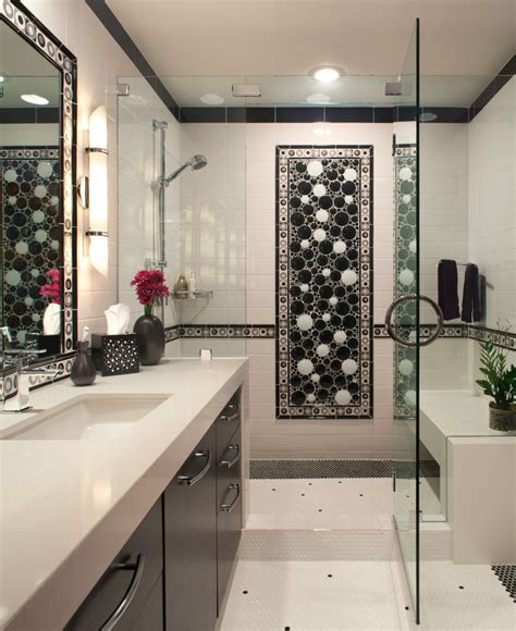 Whether you're looking for bathroom floor tile ideas or bathroom tile designs for the walls, never fear; tile designs for bathroom contemporary with resistant ...