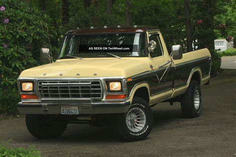 1978 Ford F - 150 Ranger Xlt 4x4 95k
