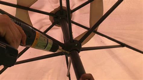 Diy Fix Outdoor Umbrella In Less Than 5min Youtube