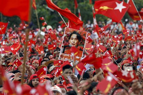 Election results as of {{updated}}. People of Myanmar Celebrate First Free Election in 25 ...