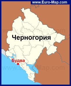 958x823 px (пикселей) вес карты: Будва на карте Черногории (с изображениями) | Карта ...