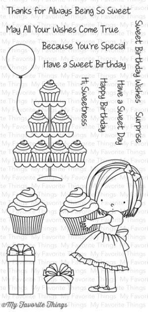 My Favorite Things Clear Stamp Sweet Birthday Wishes