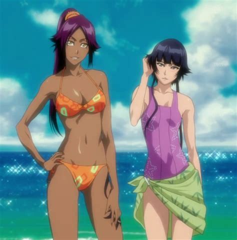 Yoruichi And Sui Feng From Bleach Swimsuit Special By Wesker1984 On Deviantart