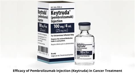 Magicine Pharama Efficacy Of Pembrolizumab Injection Keytruda In