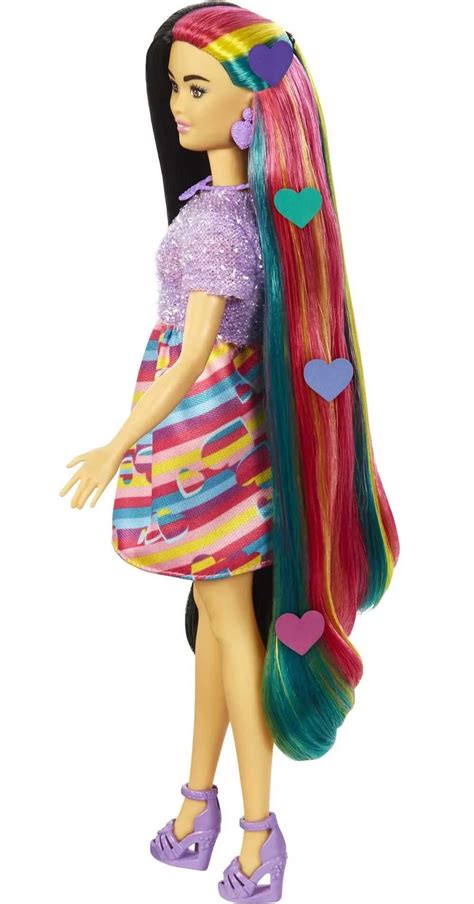 Barbie Totally Hair Lalka Z D Ugimi W Osami Modowe Akcesoria Mattel