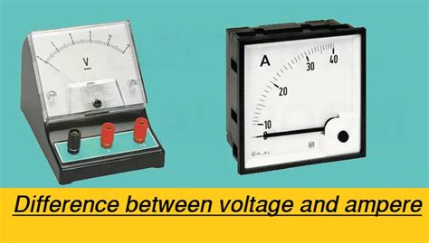 5 Important Difference Between Volts And Amps Volts Vs Amps