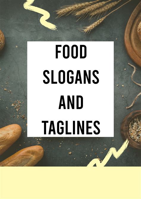 Food Slogans And Taglines
