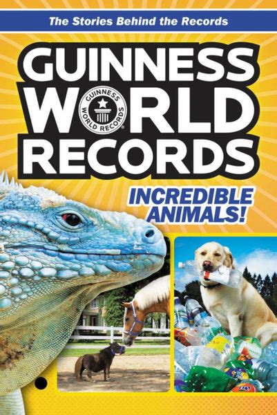 Guinness World Records Incredible Animals Bookseller Usa