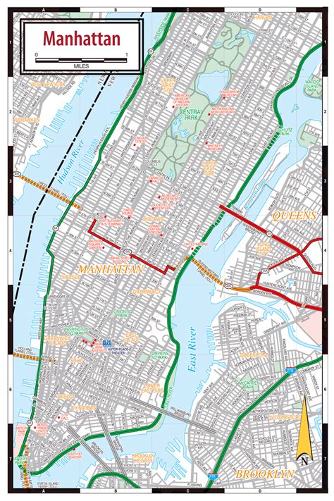 Map Of New York City Streets