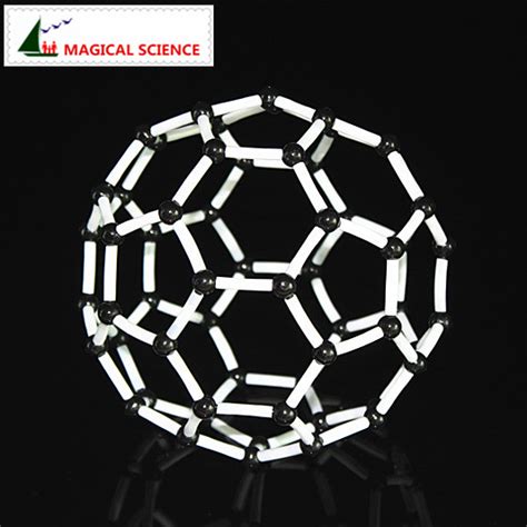 9mm Carbon 60 Model C60 Crystal Structure Model For Chemical Students