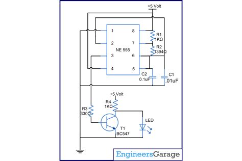 Long Range Ir Using Transistor And 555 Timer Astable Mode