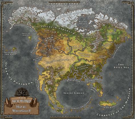 Wonderland Map Inkarnate Dnd World Map Fantasy World
